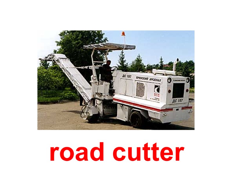 road cutter